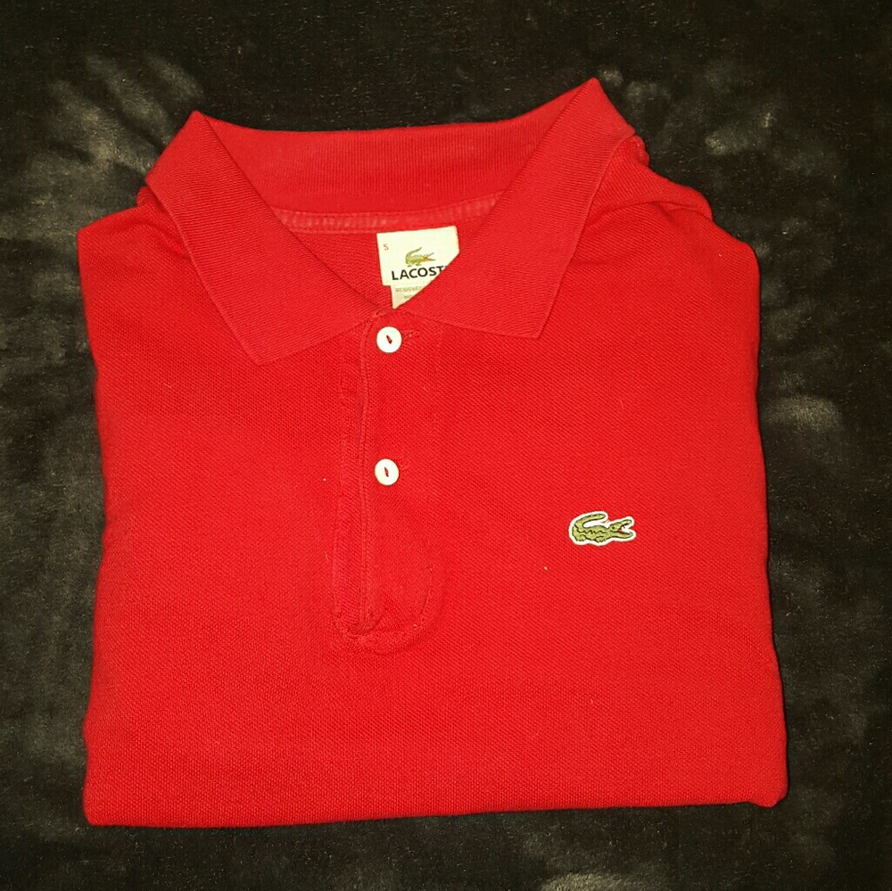 Vintage lacoste polo size L